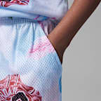 Jordan Dri-FIT Essentials Older Kids' Summer Pack Printed Mesh Shorts