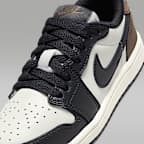 Jordan 1 Retro Low 'Mocha' Younger Kids' Shoes