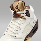 Tenis para mujer Air Jordan 5 Retro "Golden Ticket"