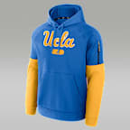Sudadera con gorro sin cierre universitaria marca Jordan Therma para hombre UCLA Bruins Fitness