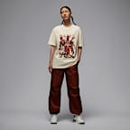 Jordan Women's Oversized Short-Sleeve Graphic T-Shirt