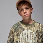 Tričko Jordan MVP Distressed Wordmark pro větší děti