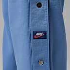 Pants con broches de presión de French Terry para mujer Jordan Flight Fleece