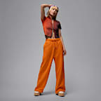 ジョーダン フライト フリース ウィメンズ フレンチテリー オープンヘム パンツ