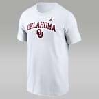 Men's Nike College T-Shirt Oklahoma Sooners Blitz - White