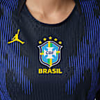 Brazil 2026 Match Away Women's Jordan Aero-FIT Football Authentic Shirt