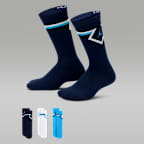 Chaussettes mi-mollet Jordan Diamond pour ado (3 paires)