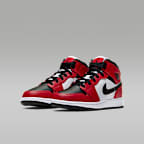 Jordan 1 Mid Big Kids' Shoes