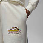 조던 브루클린 플리스 여성 오픈 헴 하이크 마이크 팬츠