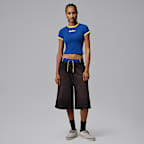 Jordan Women's Graphic Brazil Crew-Neck Top