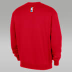 Sudadera de cuello redondo de tejido Fleece Jordan de la NBA para hombre LA Clippers Statement Essentials