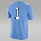 Jersey universitario marca Jordan Dri-FIT Game para hombre North Carolina