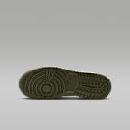 Tenis para niños grandes Air Jordan 1 Retro Low "Medium Olive and Summit White"