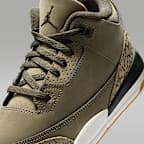 ジョーダン 3 レトロ "Medium Olive" リトルキッズシューズ