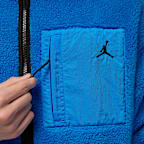 Jordan Flight Men's High-Pile Shearling Jacket