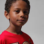Jordan Little Kids' Retro Hoop Distressed Graphic T-Shirt