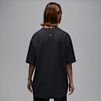 Jordan 女款寬版短袖圖樣 T 恤