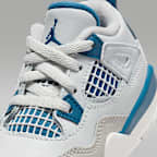 Jordan 4 Retro 'Industrial Blue' Baby/Toddler Shoes