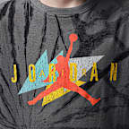 Playera Geo Tie Dye para niños talla grande Jordan