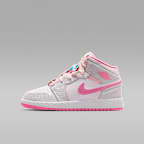 Sko Air Jordan 1 Mid Alt SE för ungdom