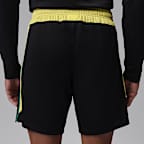 Stickade fotbollsshorts Jordan Dri-FIT för män från Brazil Academy Pro