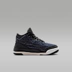 Air Jordan 3 x Levi's® "Indigo and Gym Red" Little Kids' Shoes