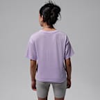 T-shirt bordada Jordan Brooklyn Essentials para criança