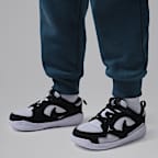 Conjunto de 2 piezas con sudadera con gorro sin cierre para niños talla pequeña Jordan Brooklyn Fleece