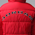 Jordan Brooklyn pufferjack met graphic voor kids