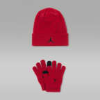 Conjunto de gorro de dos piezas para niños talla grande Jordan Essentials