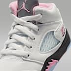 ジョーダン 5 レトロ "Medium Soft Pink" ベビーシューズ