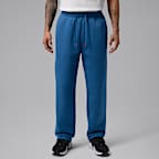 Jordan Brooklyn Men's Statement Fleece Open-Hem Trousers