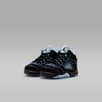 Jordan 5 "Black Carolina" Baby/Toddler Shoes