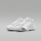 Luka 77 "Triple White" Big Kids' Basketball Shoes