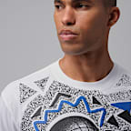 Playera de cuello redondo con diseño de Bugs Bunny para hombre Jordan Brooklyn Space Jam