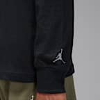 Playera de manga larga Jumpman Drip para niños talla pequeña Jordan