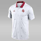 Oklahoma Vapor Pattern Men's Jordan Brand Dri-FIT College Polo