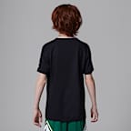 Playera bordada para niños talla grande Jordan