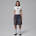 조던 플라이트 여성 티셔츠