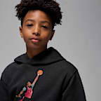 Sudadera con gorro sin cierre Sketch para niños talla grande Jordan