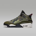 Medium Olive/Black/Light Bone/Gym Red