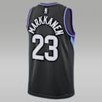 Jersey Jordan Dri-FIT de la NBA Swingman para hombre Lauri Markkanen Utah Jazz 2024/25 Statement Edition