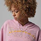 Sudadera con gorro sin cierre para mujer Jordan Brooklyn Fleece