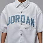 Jordan Flight Women's Woven Short-Sleeve Top