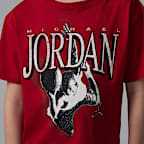 Jordan Retro 1984-cykelshortssæt i to dele til mindre børn