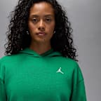 Sudadera con gorro sin cierre para mujer Jordan Brooklyn Fleece