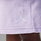 Conjunto de 2 piezas de campamento de tela de felpa para niños talla pequeña Jordan