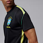 ブラジル ストライク メンズ ジョーダン Dri-FIT サッカー ショートスリーブ ニットトップス