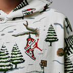 Jordan Big Kids' Holiday Printed Hoodie