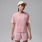 Jordan Brooklyn Essentials Little Kids' Embroidered T-Shirt